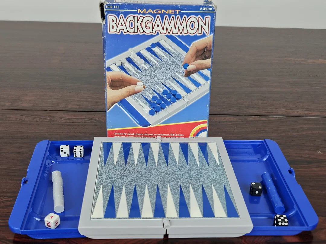 MAGNET BACKGAMMON - Gesellschaftsspiel - NEW ENTERTAIMENT – Bild 2