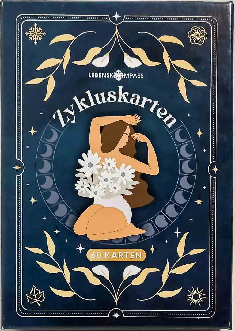Lebenskompass Zykluskarten – 60 Affirmationskarten für Frauen - Bild 1