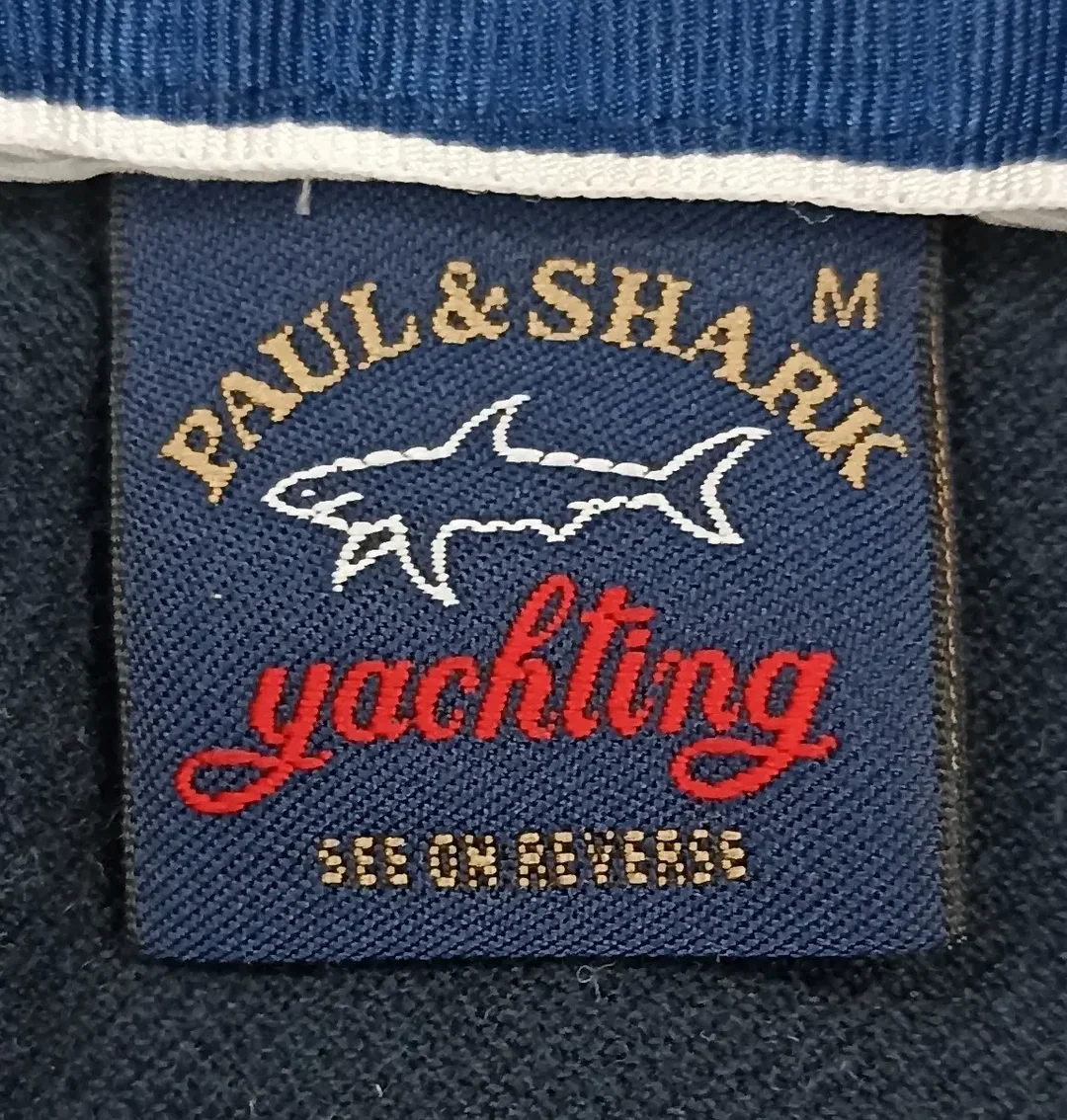 Paul & Shark Herrenpoloshirt blau Gr. M – Bild 3