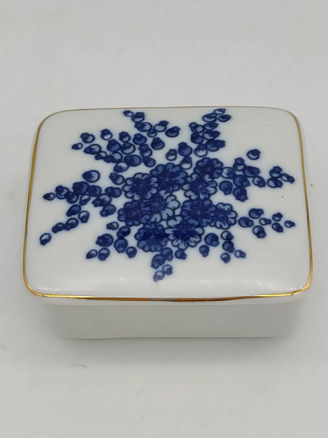 Hollohaza kleine Porzellan Schale mit Deckel - Bild 1