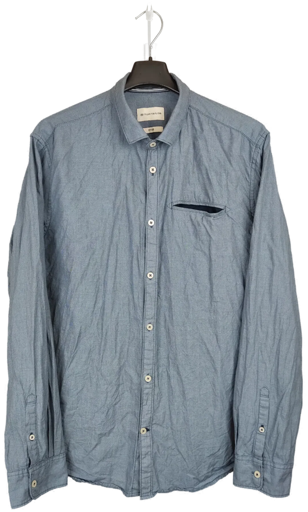 Tom Tailor Herren Hemd blau Gr.XL - Bild 4