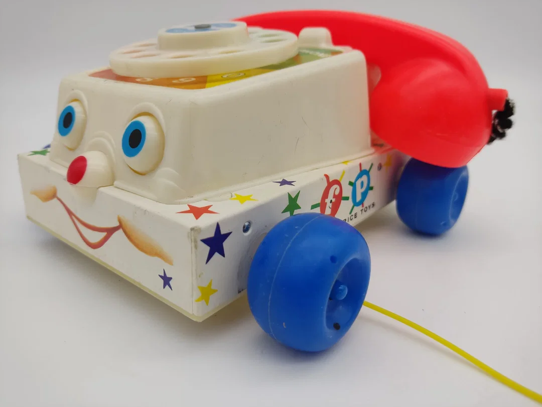 Fisher Price Kinder Telefon zum nachziehen – Bild 4