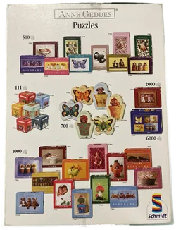 Schmidt - Anne Geddes Puzzle - Pilz, Schmetterling- 1000 Teile - Bild 3