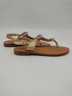 GEOX Respira, Damensandalen, gold, Größe: 36 - Bild 2