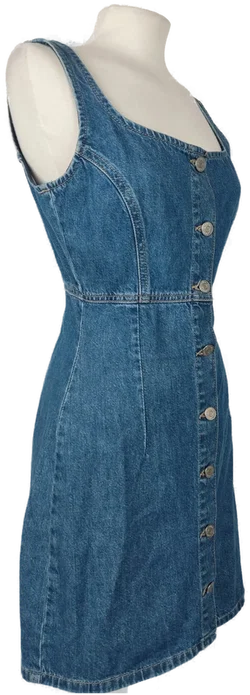 Tommy Jeans Slim Fit Jeanskleid | Sommerklassiker – Vorschau 3