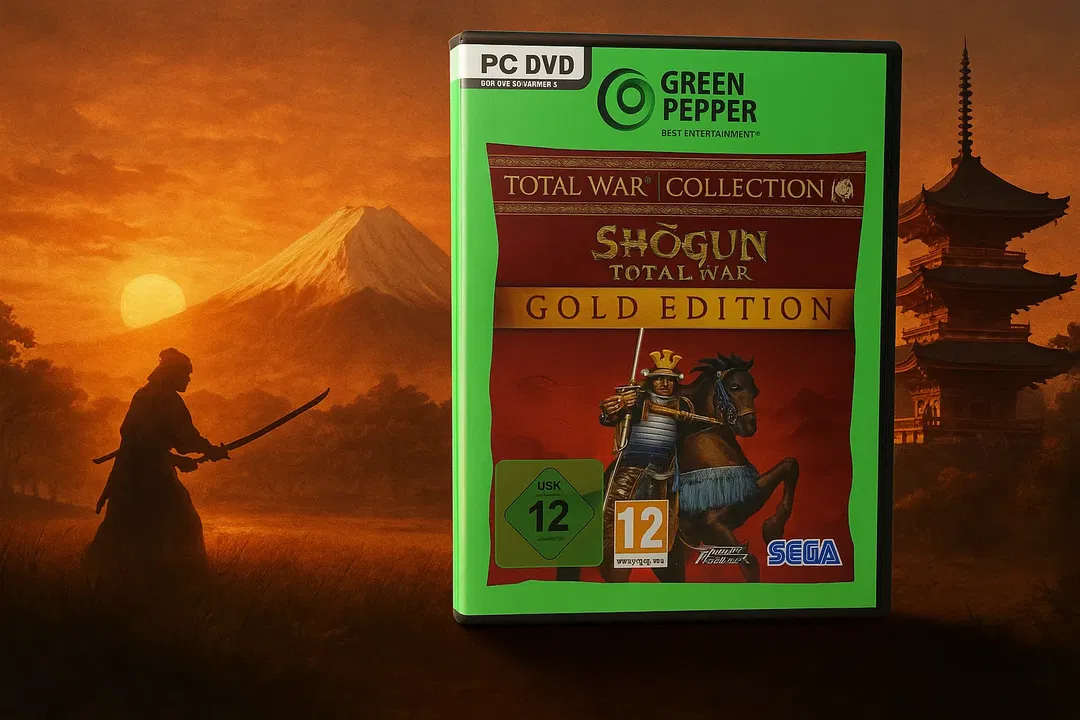  Shogun: Total War – Gold Edition (PC DVD, Green Pepper) - Bild 1