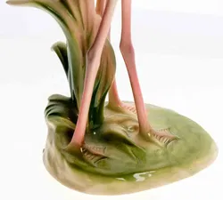 Keramikfigur Flamingo-Paar, Sommerhuber RS Steyr, ca. 22,5 cm - Bild 2