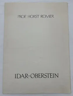 Prof. Horst Römer - Bildermappe - Idar-Oberstein 1976 - Bild 1
