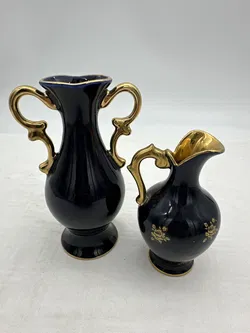 Limoges France - kleine Vase und Kanne Set - Bild 2