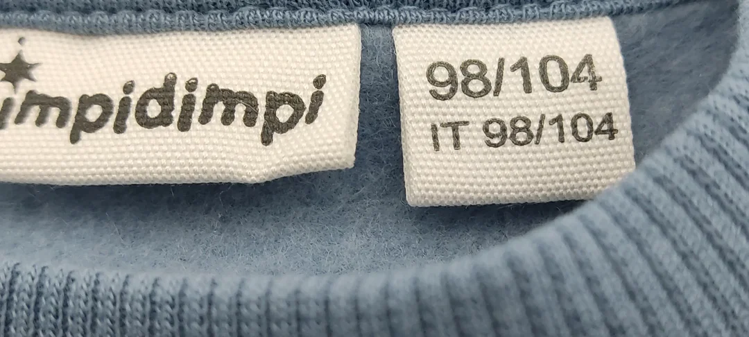 Impidimpi Kinder Pullover blau Gr. 98/104 – Bild 2