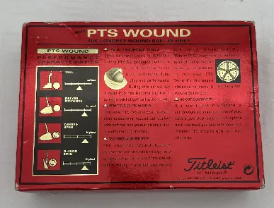 Vintage - Titleist PTS Wound 90 Golfbälle – Bild 2