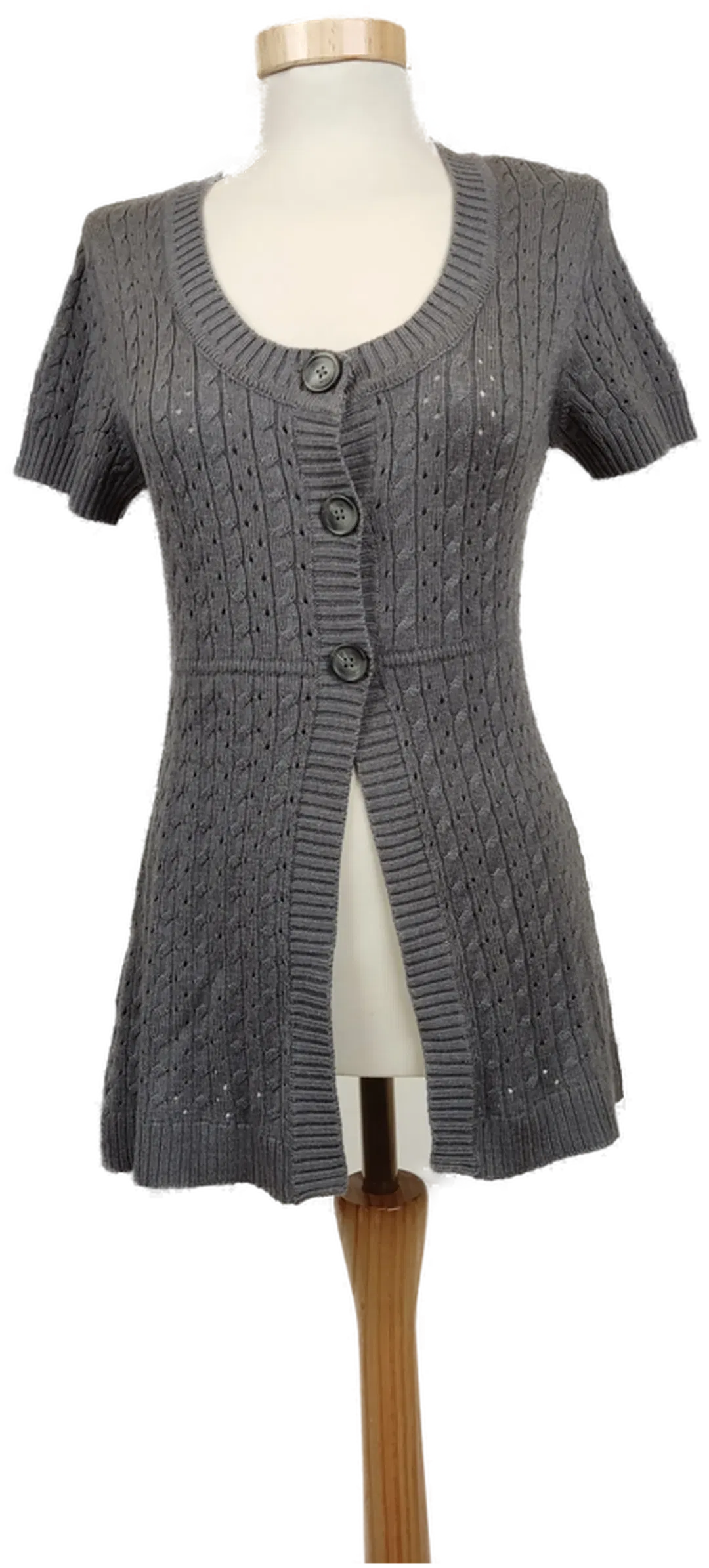 S. Oliver Damen Strickweste grau Gr.34 - Bild 1