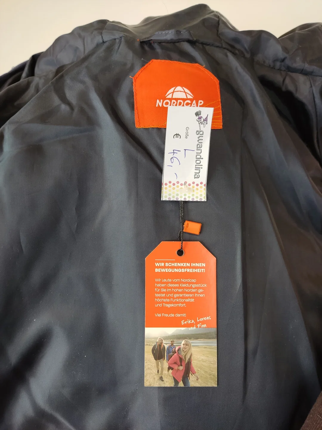 [NEU] Nordcap Herren Jacke senfgelb - L/52 – Bild 4