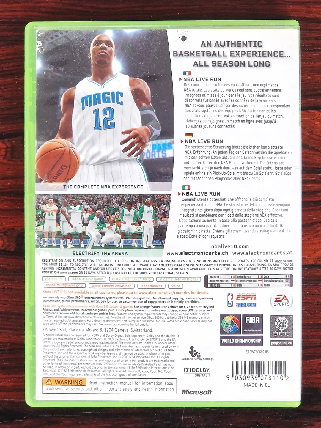 EA Sports NBA Live 10 - Xbox 360 - Spiel – Bild 2