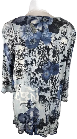 Bexleys Damen Top XL Viskose Geblümt | Sommerleicht – Vorschau 3