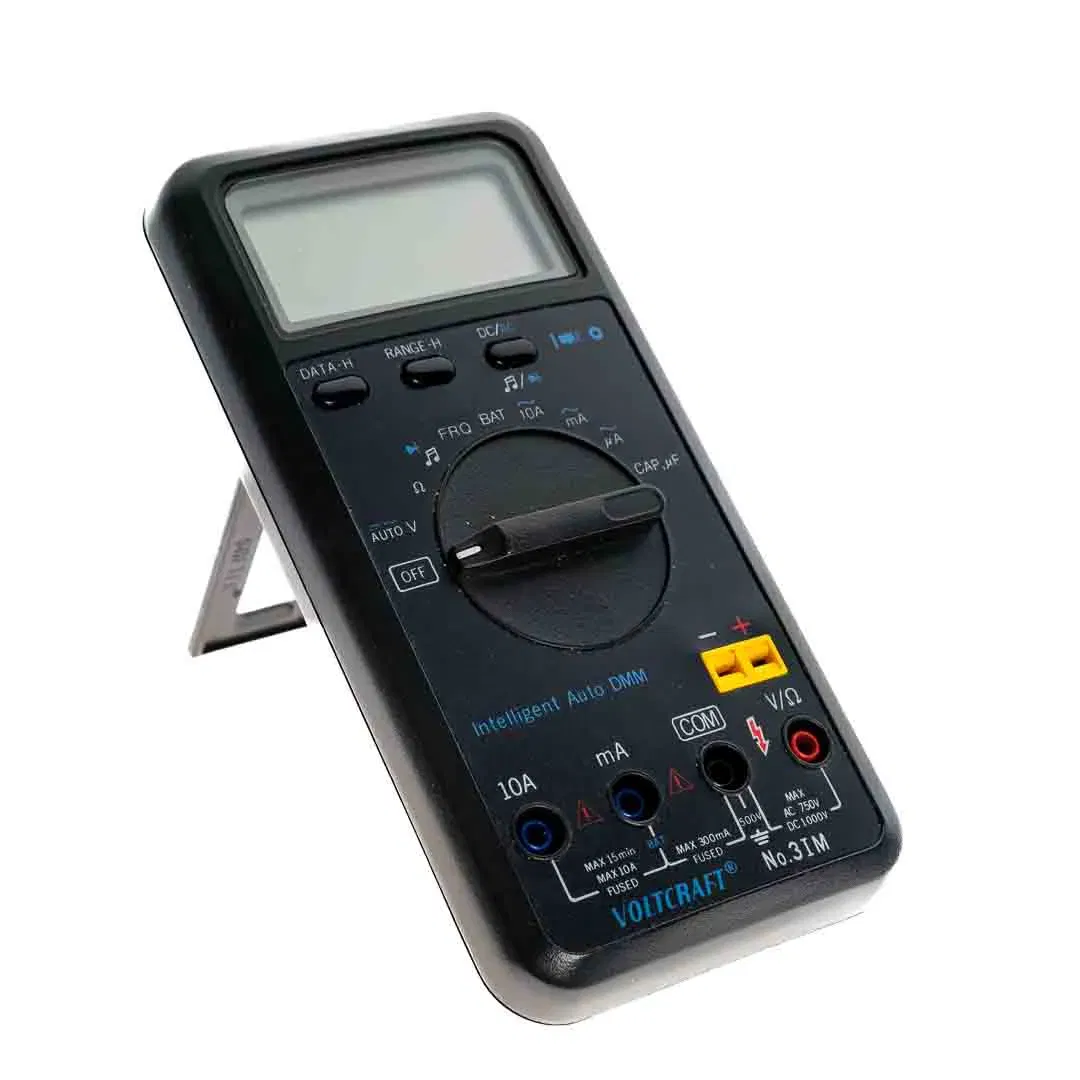 Vintage VOLTCRAFT Digitalmultimeter 31M mit Messleitungen - Bild 1