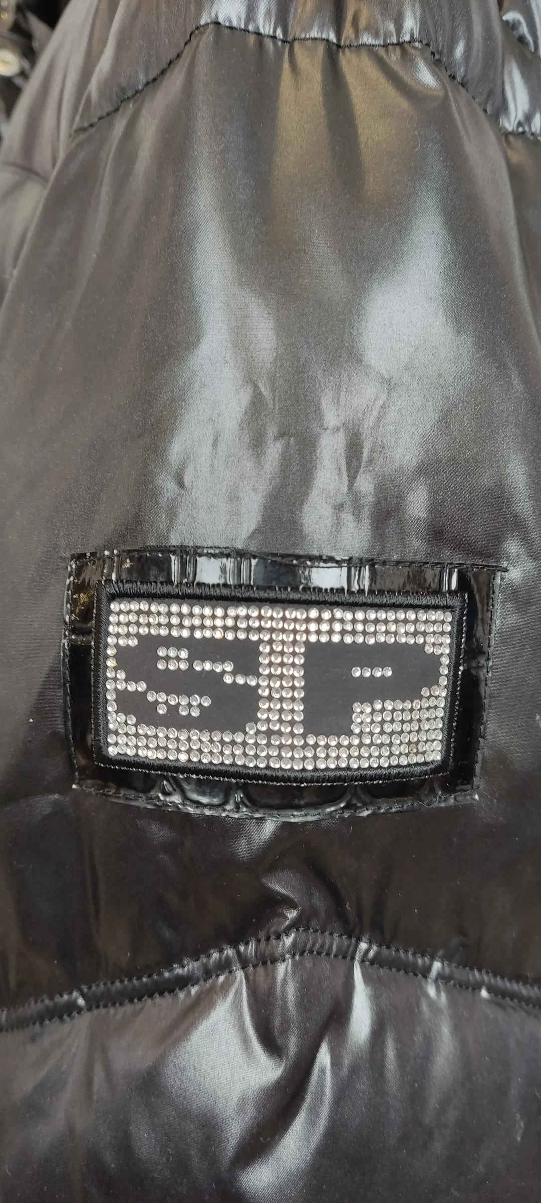 Sportalm Damen Steppmantel schwarz Gr. 42 – Bild 3