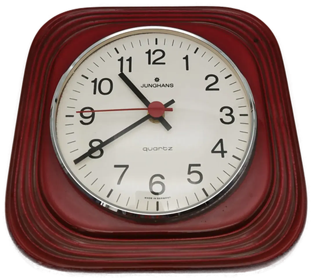 Junghans - Küchenuhr Keramik in Rot - Bild 1