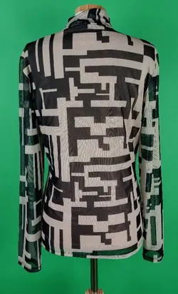 Marc Aurel - Damen Langarmshirt Gr. 40 - Bild 3