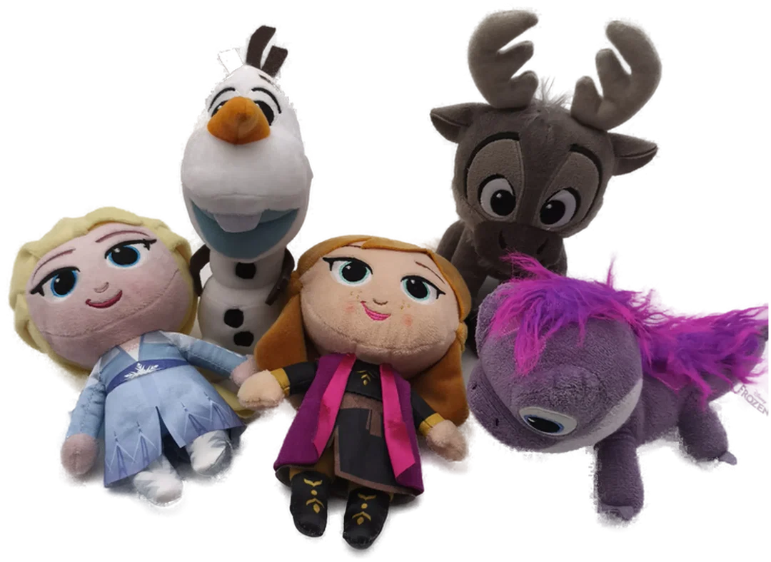 Disney, Set 5 Plüschfiguren "Frozen II", Elsa  – Bild 1