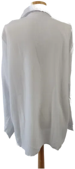 Damenbluse, weiß - Gr. XL - Bild 3