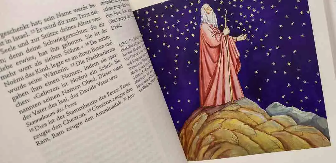 Die Bibel – Mit Bildern von Michael Fedorow – Hardcover im Schuber – Bild 4