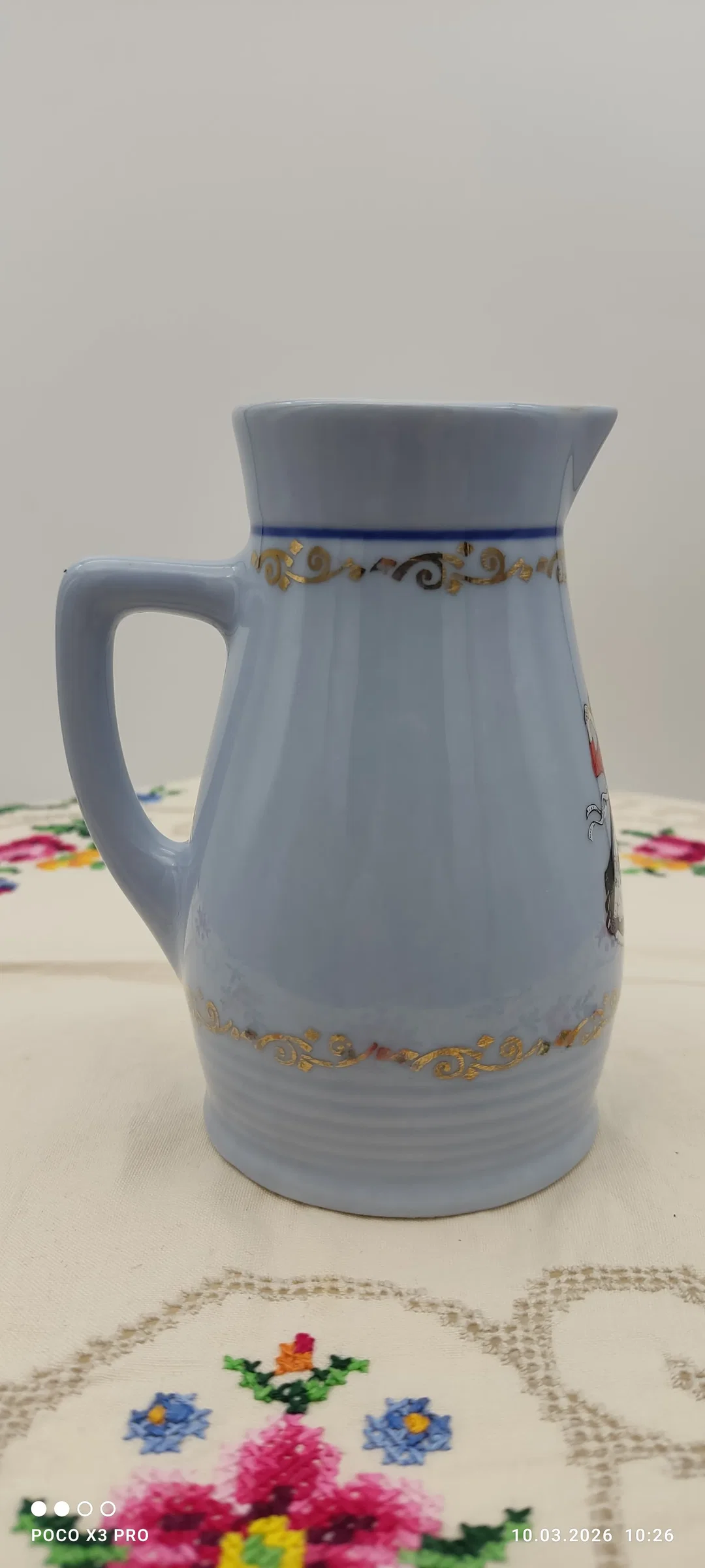 Lilien Porzellan kleine Kanne "Wörthersee", Höhe 12cm – Bild 6