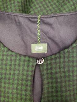 Gössl Trachtenkleid 100% Schurwolle Größe 40 Kariert | Zeitloser Trachtenstil - Bild 5