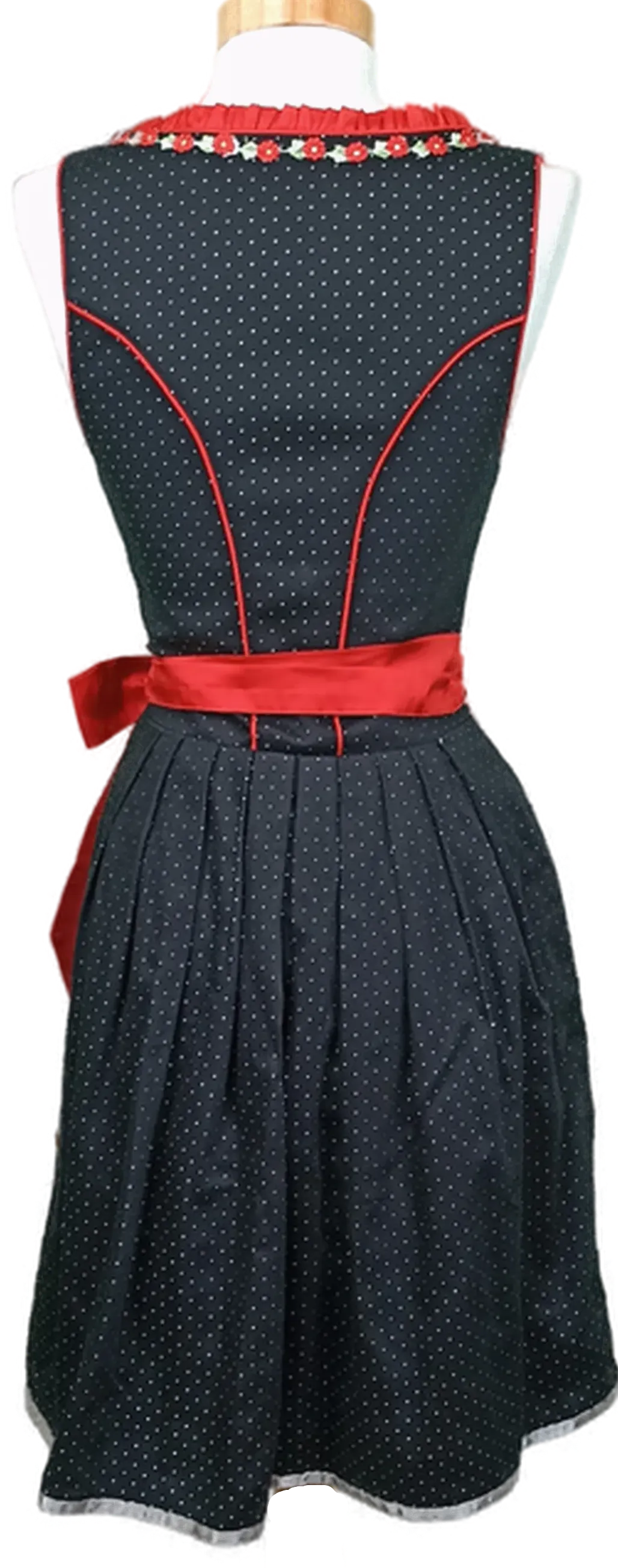 Stockerpoint Damendirndl rot/grün/grau Gr. XXS – Bild 2