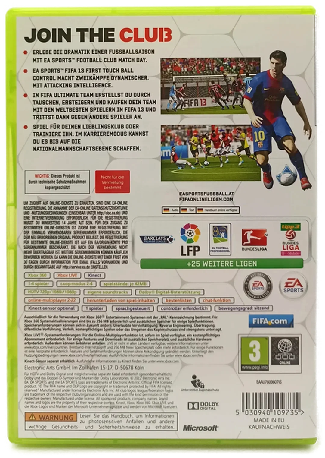 Xbox 360 "EA Sports - FIFA 13" – Bild 2