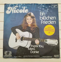 Nicole, Ein bisschen Frieden, Vinyl Single  – Vorschau 1