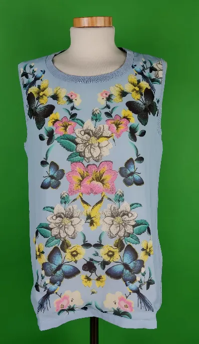 Himmelblau by Lola Paltinger - Damen Zweiteiliges Top Gr.40 – Bild 4