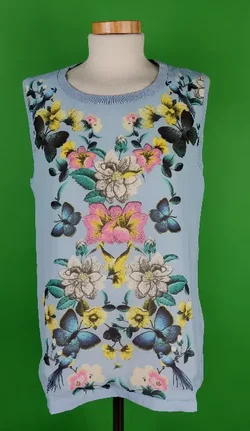 Himmelblau by Lola Paltinger - Damen Zweiteiliges Top Gr.40 - Bild 4