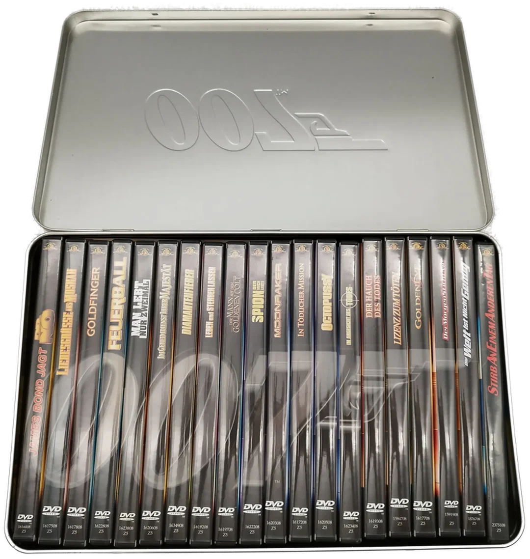 James Bond DVD Collection - alle Filme inkl. eine Doppel DVD - Bild 2