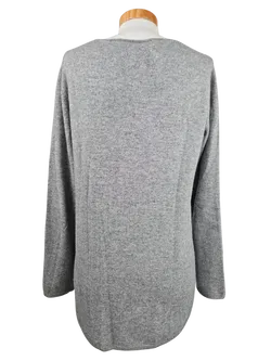 Simply Cashmere Damen Pullover (Kaschmir). grau - Gr. M/38 - Bild 3