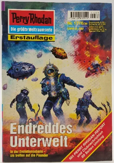 Romanheft Perry Rhodan Endreddes Unterwelt Erstauflage Nr.1776 - Bild 2