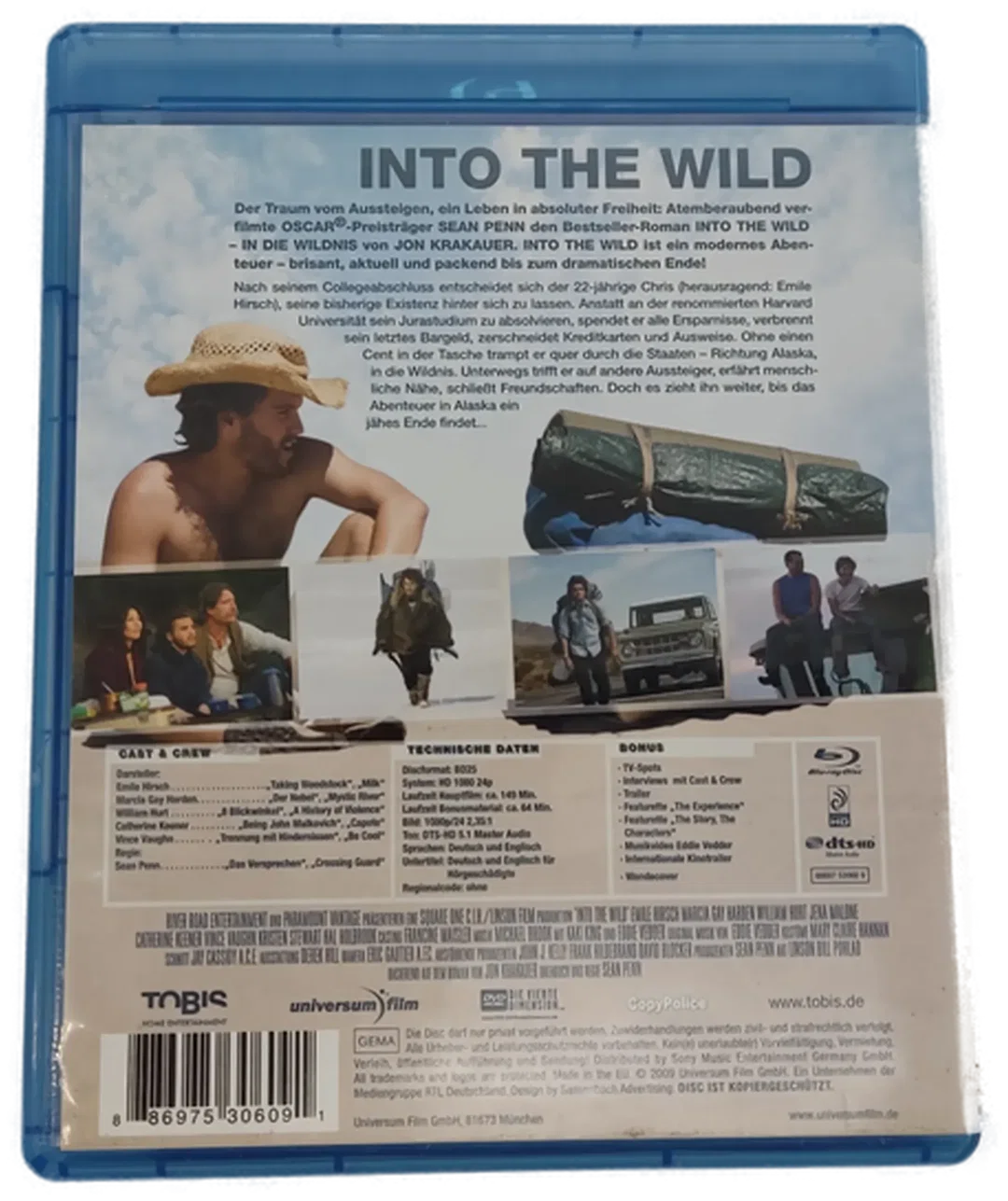 Blu-ray Disc " Into the Wild" Ein Film von Sean Penn – Bild 3