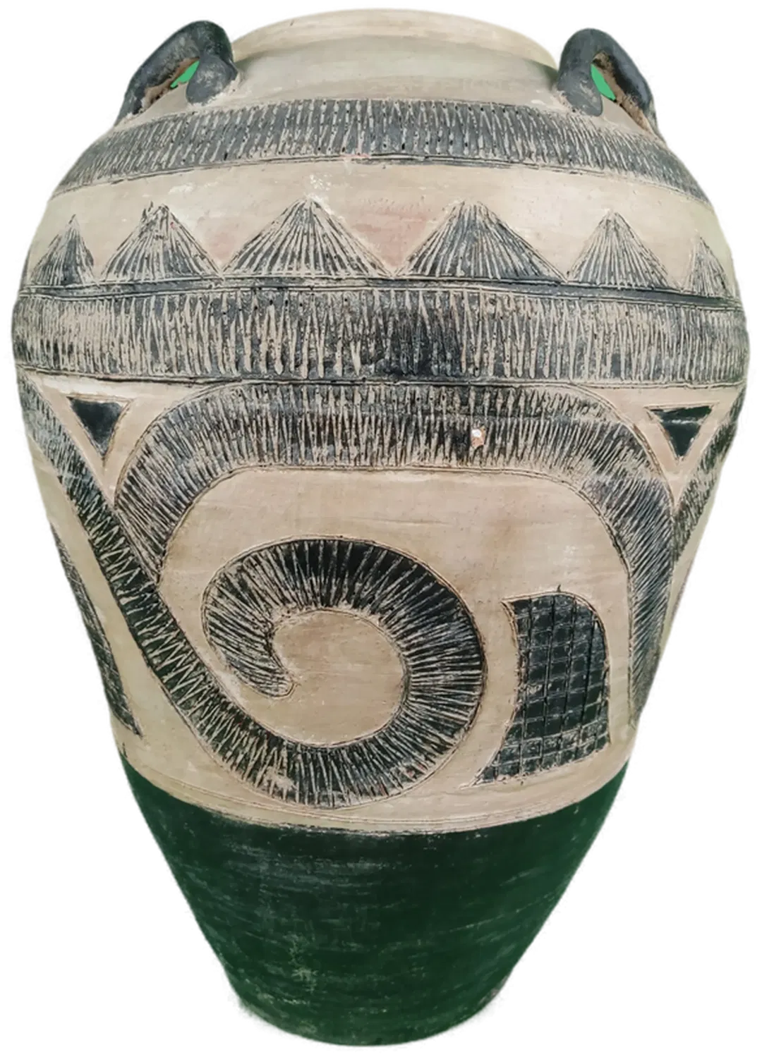 XXL Bodenvase aus Ton - Bild 1
