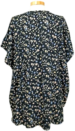 Esprit Damenbluse gemustert blau Gr. XXL – Vorschau 2