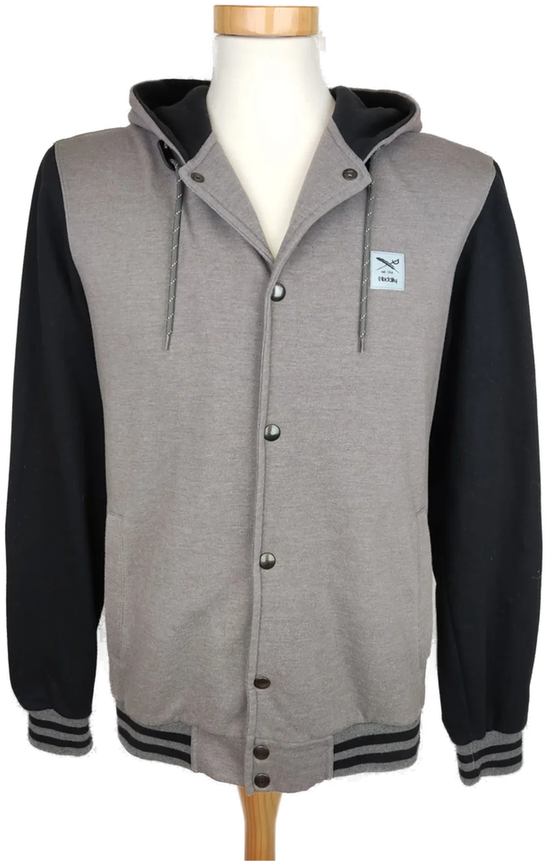 IRIEDAILY Herren Jacke, grau/schwarz - L/52 - Bild 1