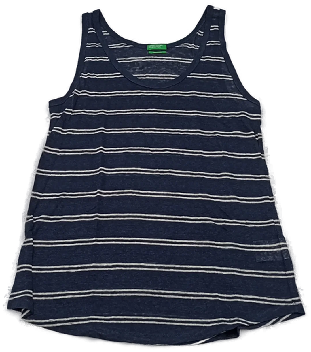United Colors of Benetton Kindertop dunkelblau/weiß Gr. M - Bild 4