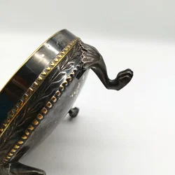 Gewürzschale (Saliere) Metall | Antike Rarität – Vorschau 4