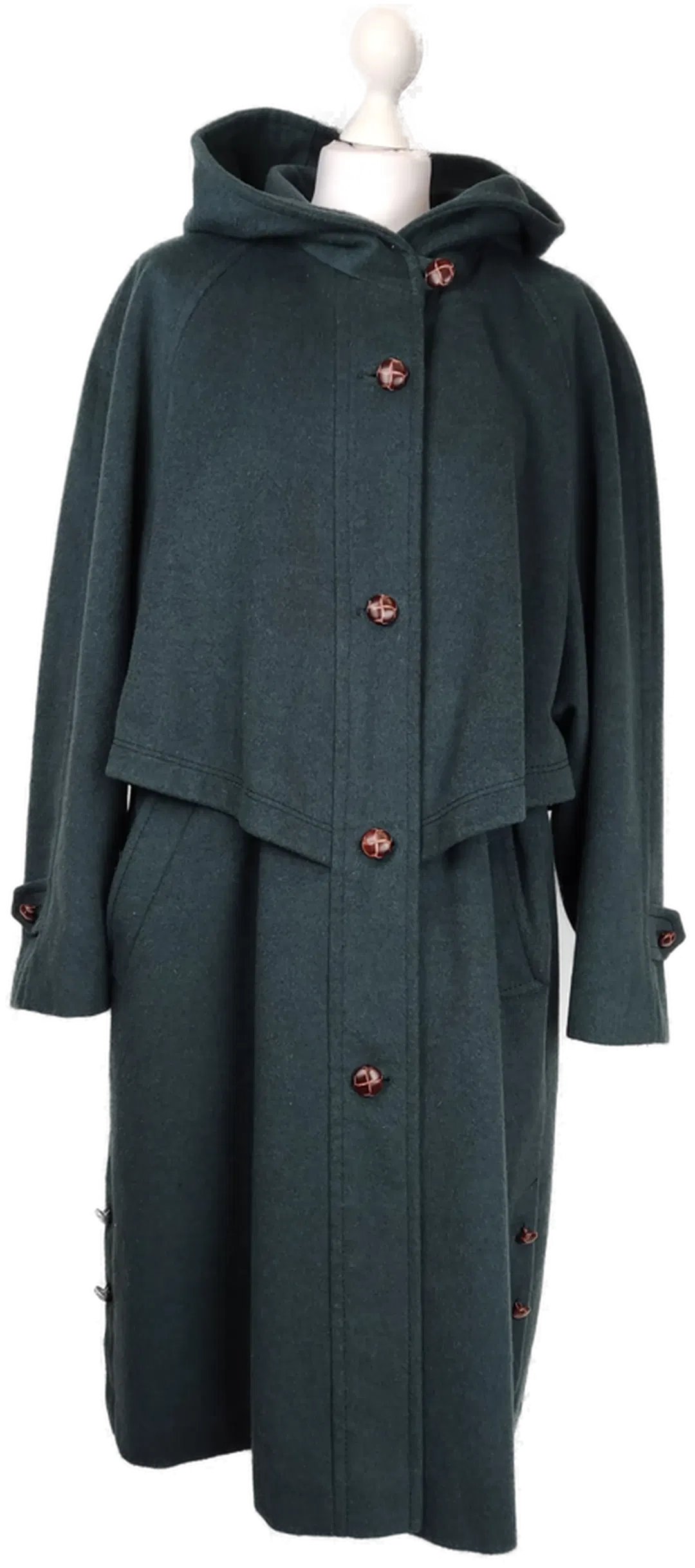 Damen Lodenmantel Sonstige Gr.42 | Zeitloser Klassiker; professionell gereinigt - Bild 1