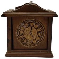 Holz-Untersetzer 6er-Set Uhr-Design | Zeitloser Charme – Vorschau 2