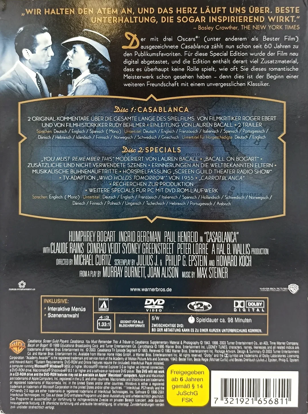 DVD "Casablanca" – Bild 2