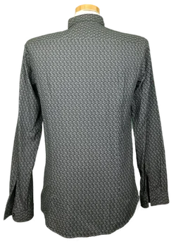 Hugo Boss Herren Hemd grau beschriftet Gr. M  – Vorschau 2