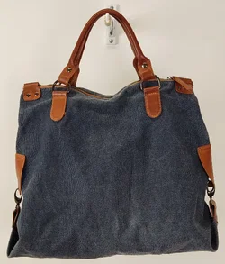 Stoffhandtasche mit Stern und Tragehenkel - Bild 2