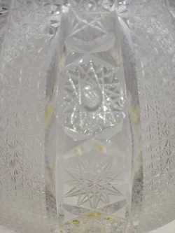 Bohemian Kristallglas-Schale „Queen’s Lace“ | Vintage-Klassiker – Vorschau 8