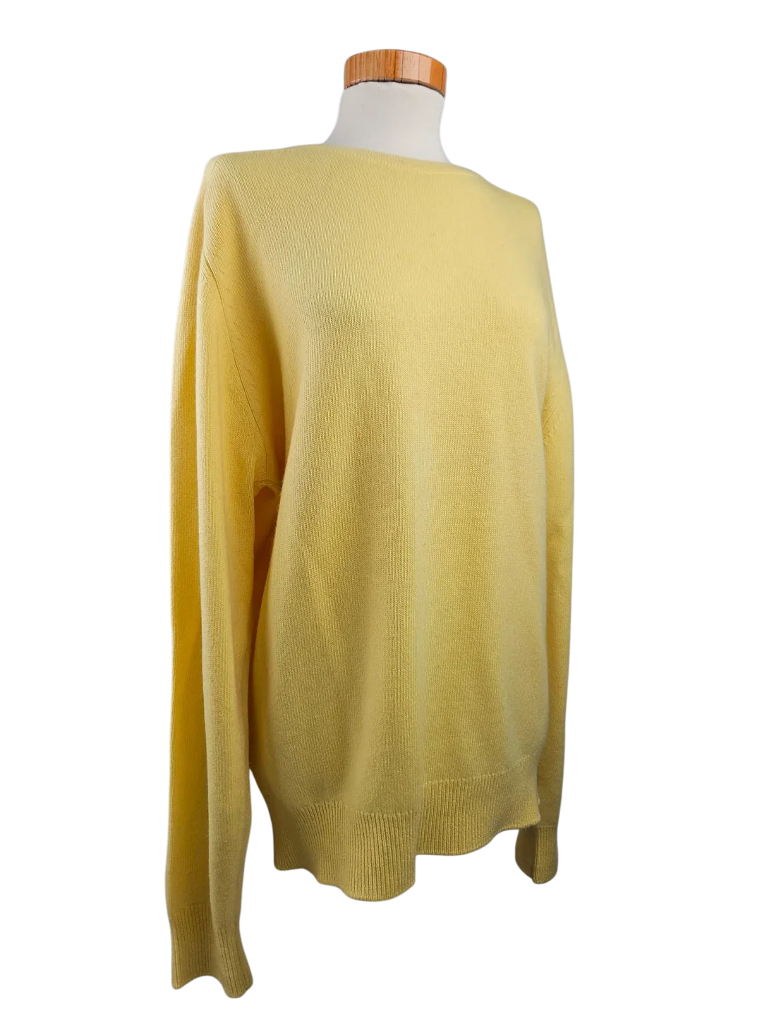 Glenmac Damen Pullover (Kaschmir), gelb - Gr. M/38 – Bild 2