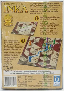 Das Gold der Inka - Gesellschaftsspiel - Queen Games  - Bild 2